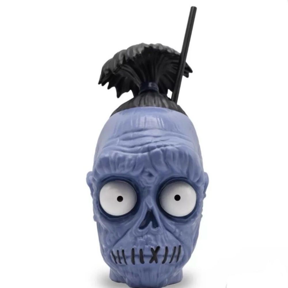 CINEMARK Theater Beetlejuice Shrunken Head Collectible Drinking Cup Movie Merch